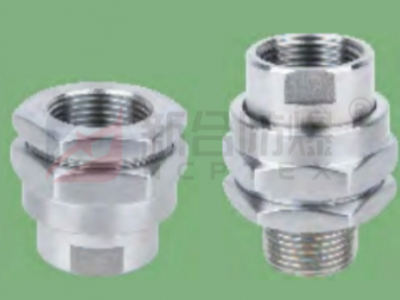 安徽新合防爆活接头石油采炼化工医药等环境适用非标定制防爆图1