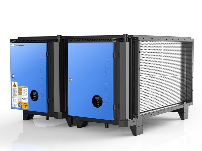 科蓝环保低空直排油烟净化器，98%以上油烟净化效率图2