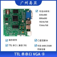 广州易显TTL 单串口 VGA卡
