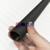 碳纤维圆管（带孔款）高强度  易安装