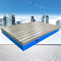 定制T型槽铁地板带图纸销售材质HT250