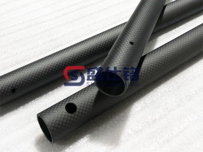 碳纤维圆管（带孔款）高强度  易安装 工业结构件减重优选图3