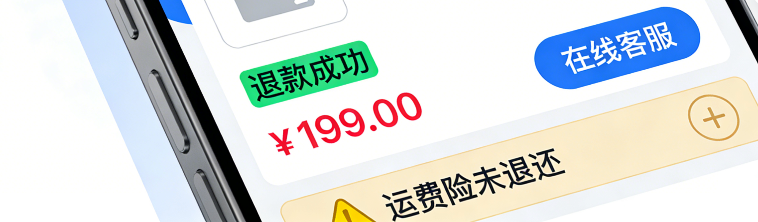 抖音退款成功但运费险没退怎么办?运费险需要自己先垫付吗?解析理赔申请实操步骤和1-3工作日到账时间线,避开垫付与系统延迟陷阱!