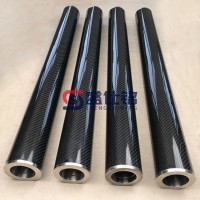 锂电专用碳纤辊轴 高精度高模量 轻量化碳纤维辊