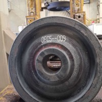 轮毂高温喷印 大字符喷码机 耐高温白