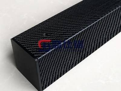 非标定制碳纤维方管 高刚性耐冲击 工业碳纤维管件