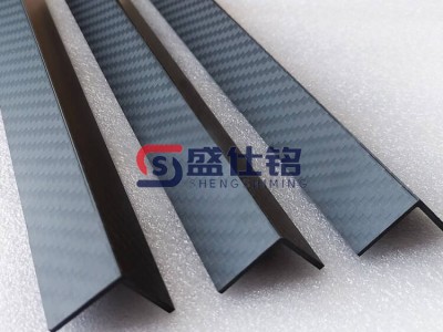 高强度抗压碳纤维型材 各种规格碳纤维制品L型管材图4