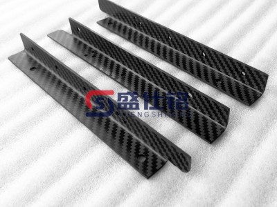 高强度抗压碳纤维型材 各种规格碳纤维制品L型管材图5