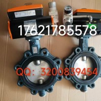 原装Z014-A 支耳式内螺纹衬胶蝶阀