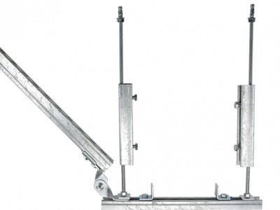 电缆桥架抗震支架 高强度 受力稳定 安装便捷图2