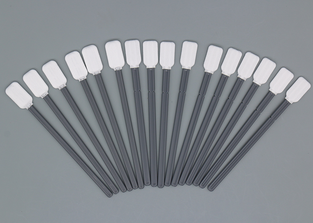 超细纤维布头ESD防静电无尘净化工业棉签清洁擦拭棒