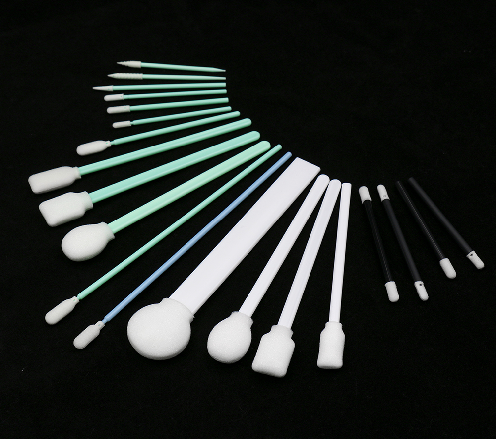 海绵头无尘净化棉签清洁擦拭棒