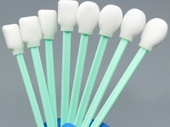 工业清洁用海绵头 布头无尘净化棉签擦