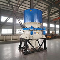 重晶石CHS系列单缸液压圆锥破碎机，上海山卓环保装备有限公司