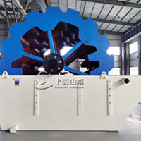 石灰石轮式洗砂机，上海山卓环保装备有限公司