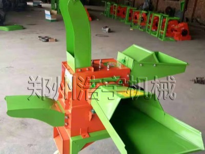 家用两相电玉米秆粉碎机荆条柳条切段机出料长度可调