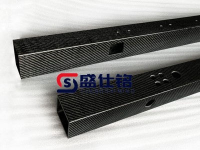 非标定制碳纤维方管 高刚性耐冲击 工业碳纤维管件