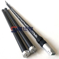 轻量碳纤维测量杆登山杖 定制生产多功能伸缩杆