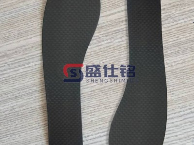 碳纤维板材鞋垫3K碳板 碳纤维运动鞋垫 跑步碳板弧形足弓保护
