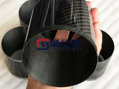 高模量碳纤维圆管 配套工业配件 强抗形变碳管