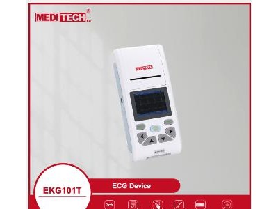 麦迪特便携式三道心电图机EKG101T