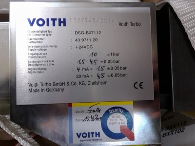 德国VOITH电液转换器