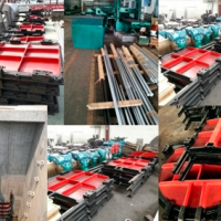 SFZ800 附壁式铸铁镶铜方闸门配 QDA30 手电两用启闭机