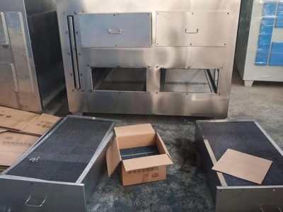 工业活性炭吸附废气净化箱