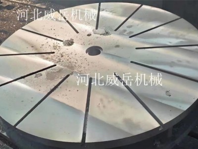 树脂砂成型 T 型槽测试平台
