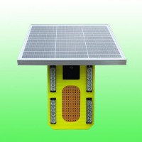 太阳能毫米波雷达机动车超速声光预警报警器